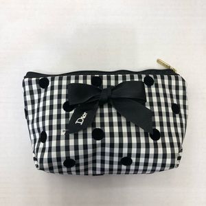 Dior makeup bag